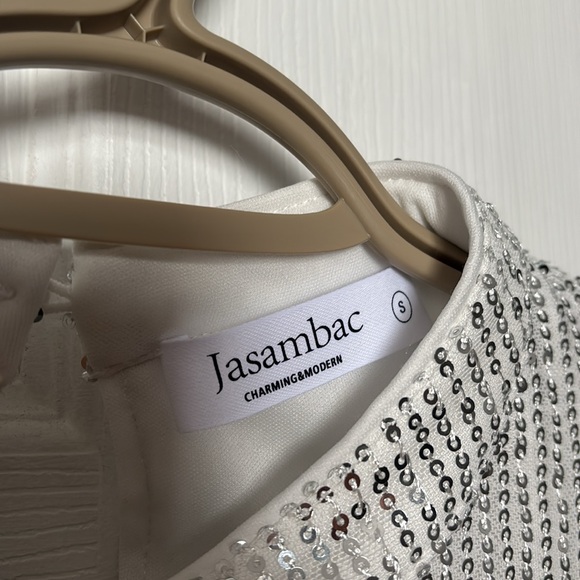 Sequin top. Worn once. - Picture 2 of 3